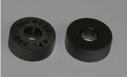 Sherline Knurls 3618 Sherline Straight Tooth Knurls (Pair) 3618